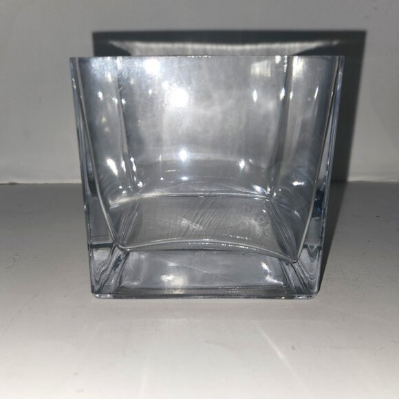 Square Glass Vase - Picture 1 of 9